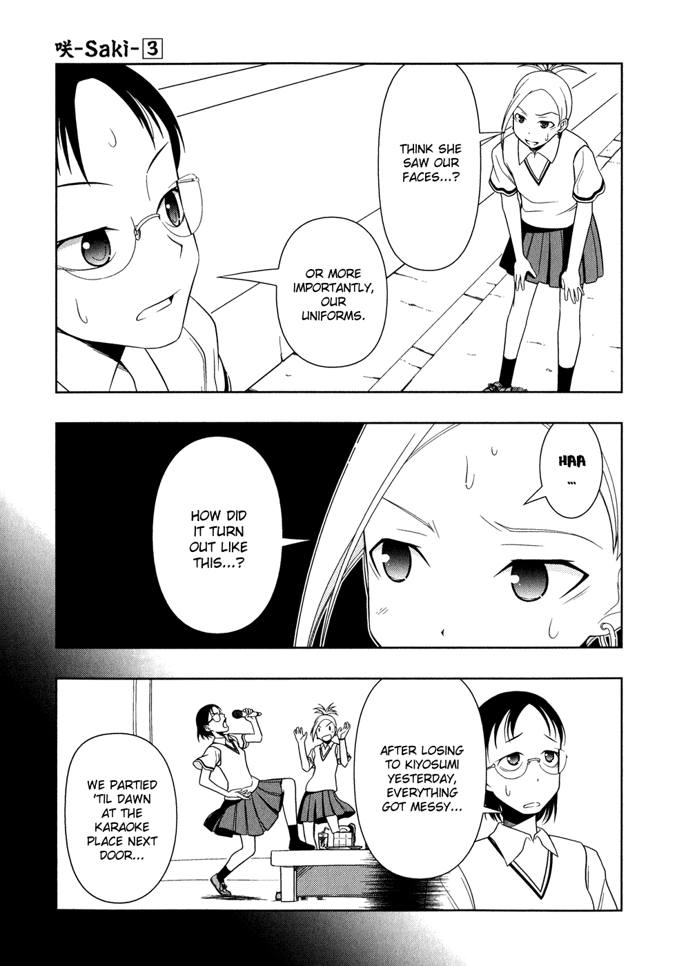 Saki Chapter 19 page 5 - Chapter 19: Omen