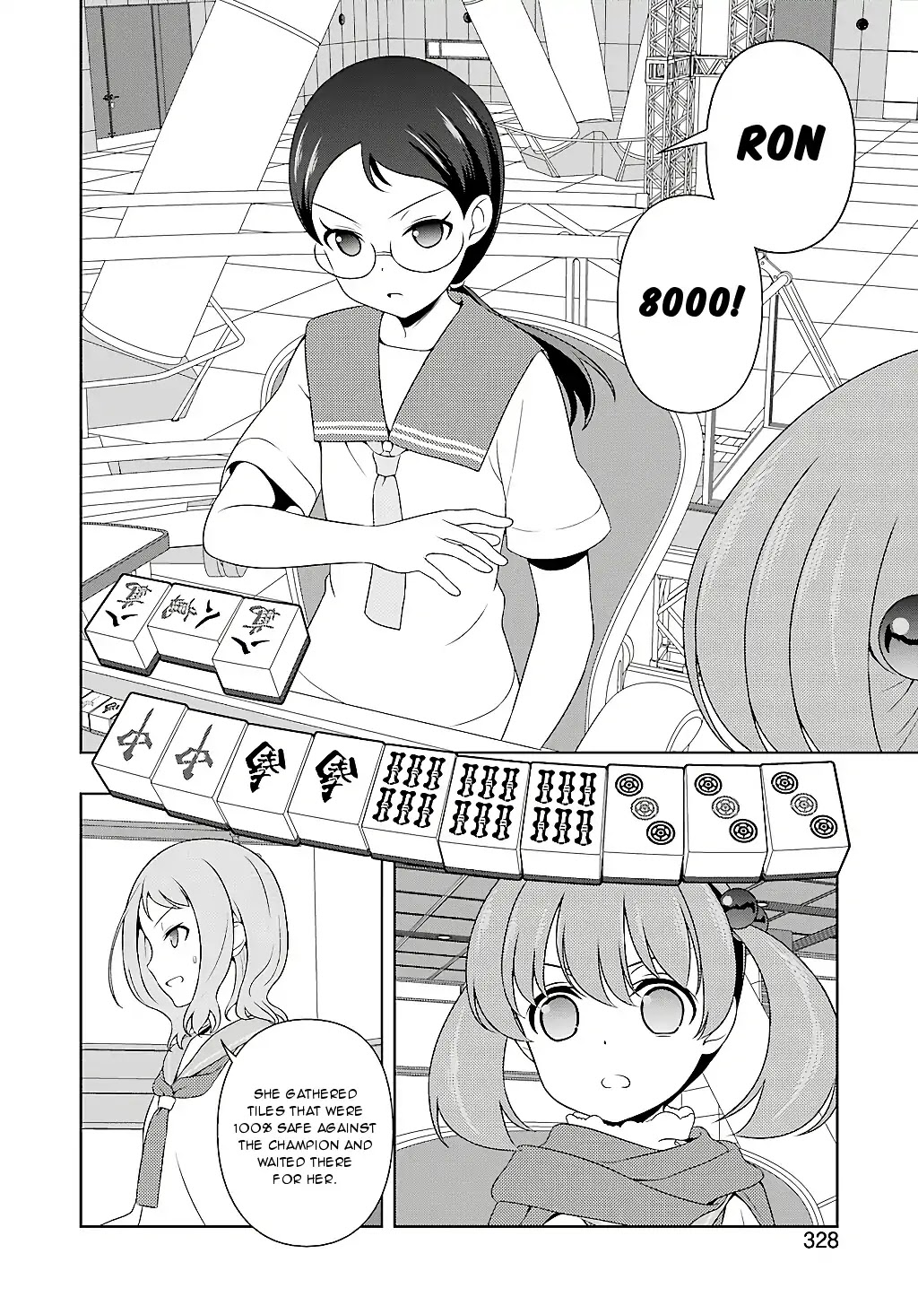 Saki Chapter 197 page 13 - Chapter 197: Defense