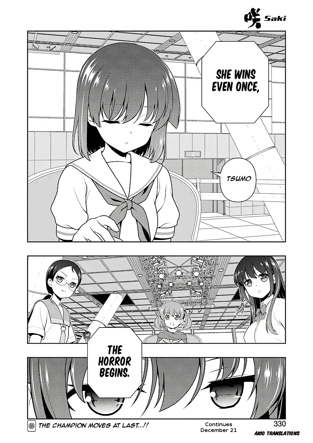 Saki Chapter 197 page 15 - Chapter 197: Defense