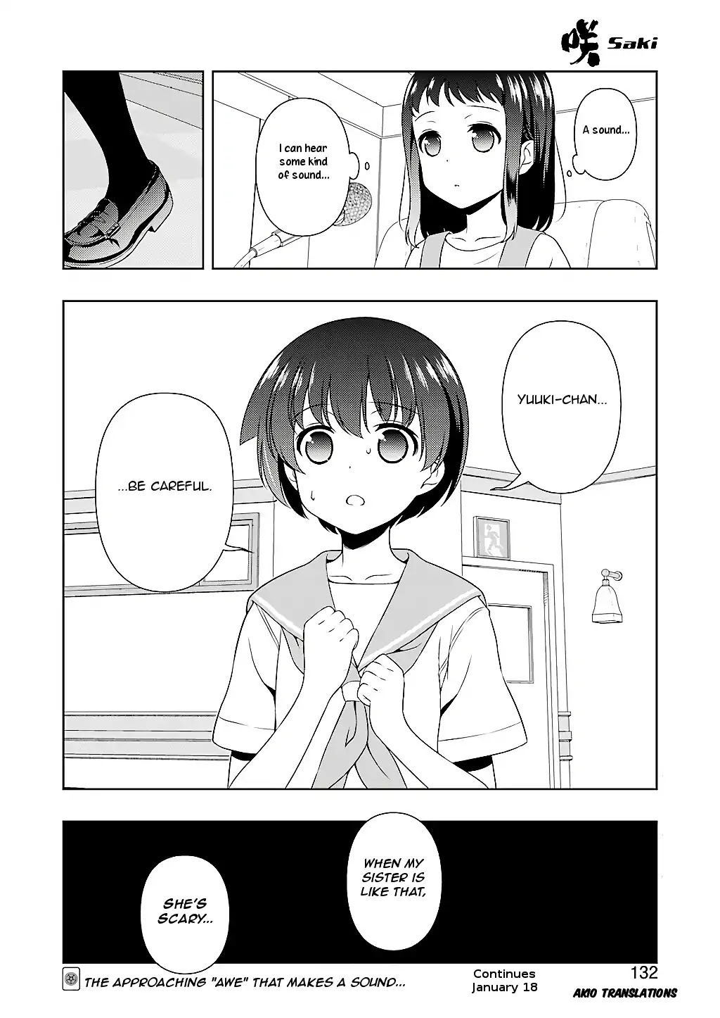 Saki Chapter 198 page 16 - Chapter 198: Awe