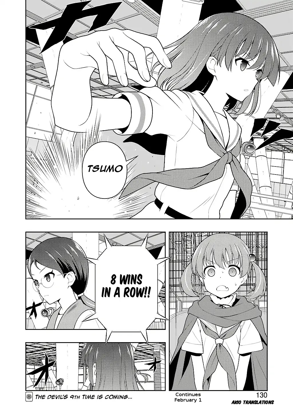 Saki Chapter 199 page 14 - Chapter 199: Hard Fighting