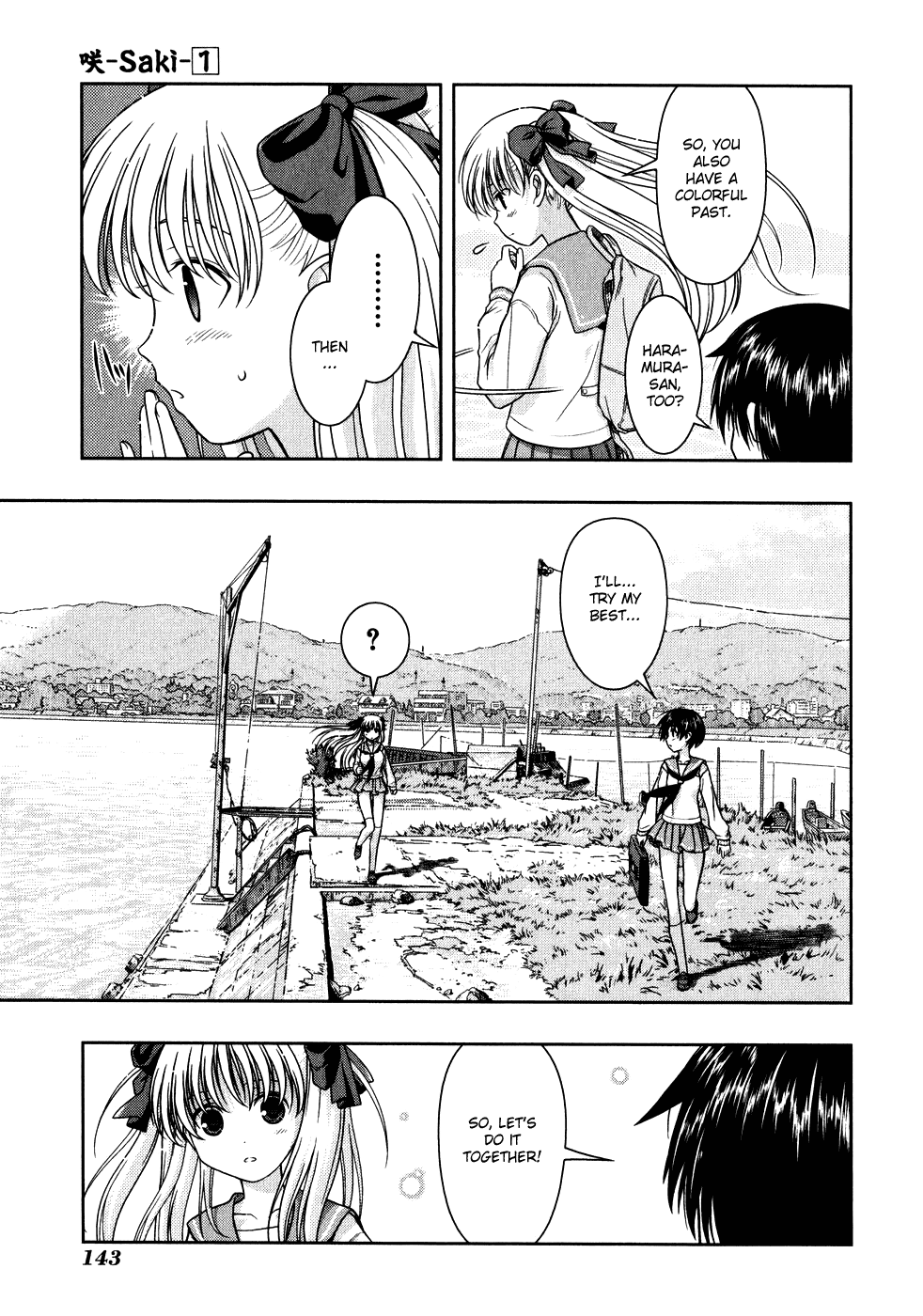 Saki Chapter 2 page 9 - Chapter 2: Reason
