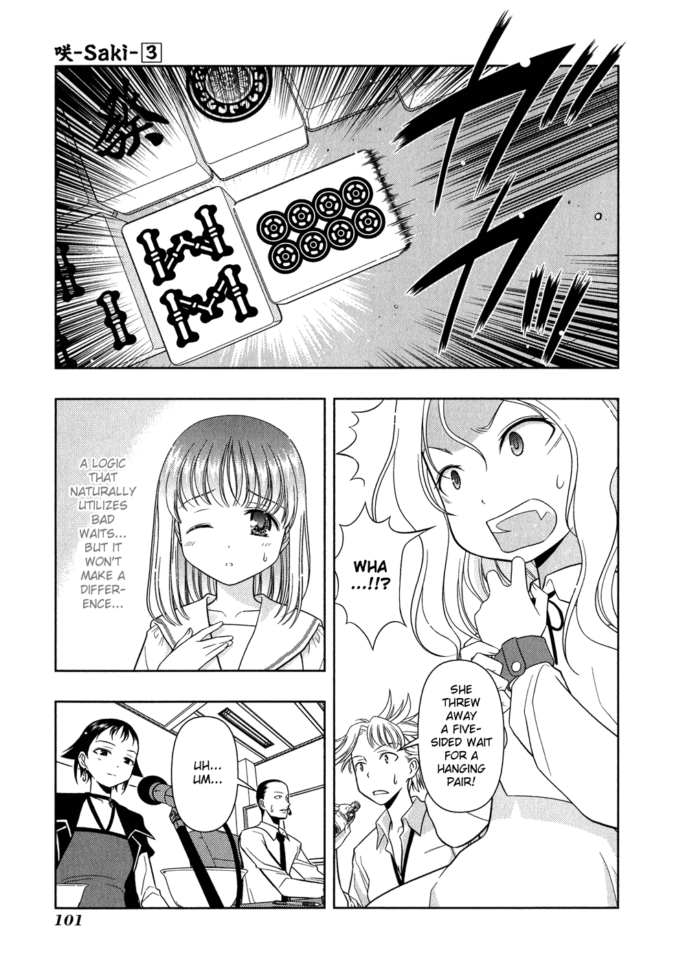 Saki Chapter 20 page 9 - Chapter 20: President