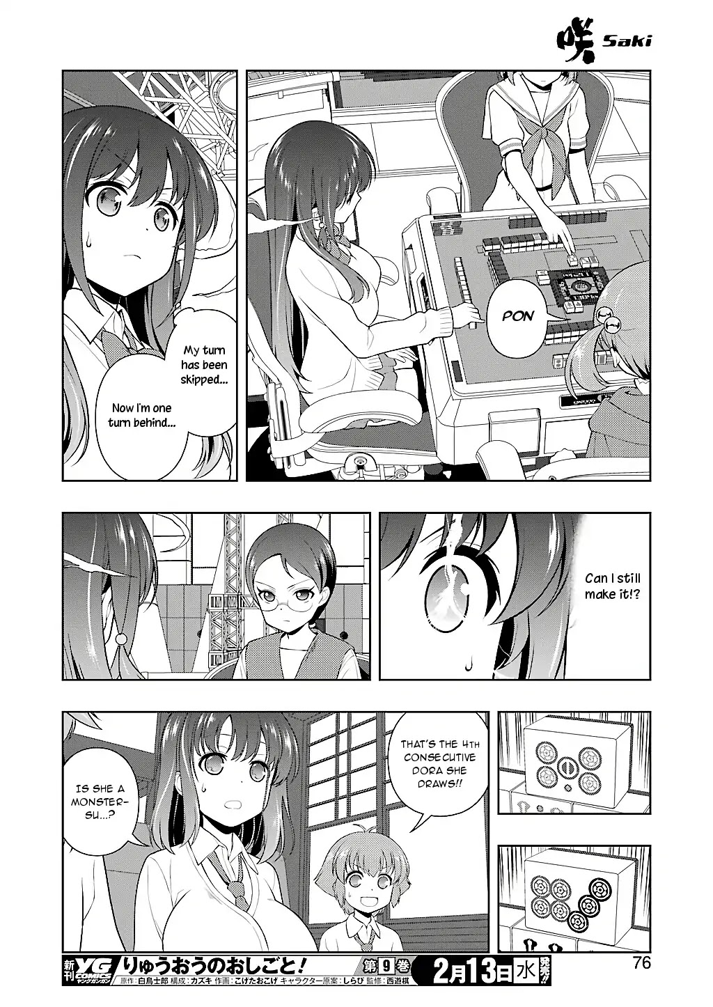 Saki Chapter 200 page 8 - Chapter 200: Open
