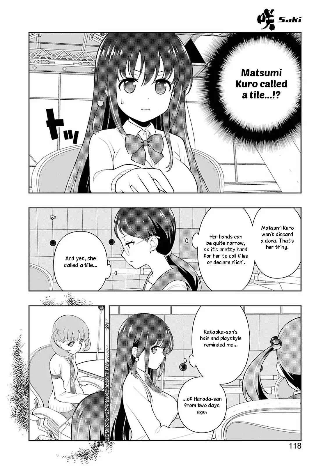 Saki Chapter 201 page 8 - Chapter 201: Cooperation