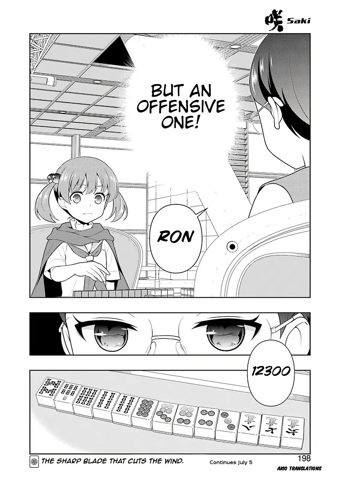 Saki Chapter 204 page 15 - Chapter 204: Sharp