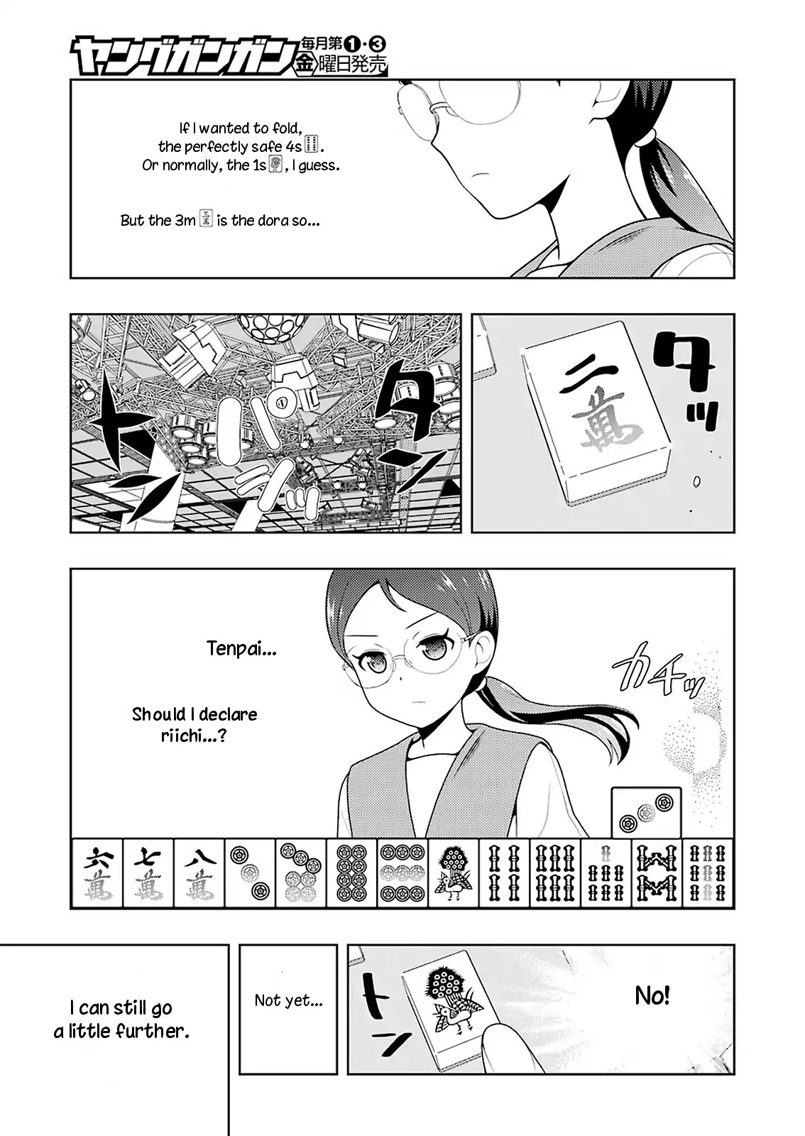 Saki Chapter 204 page 9 - Chapter 204: Sharp