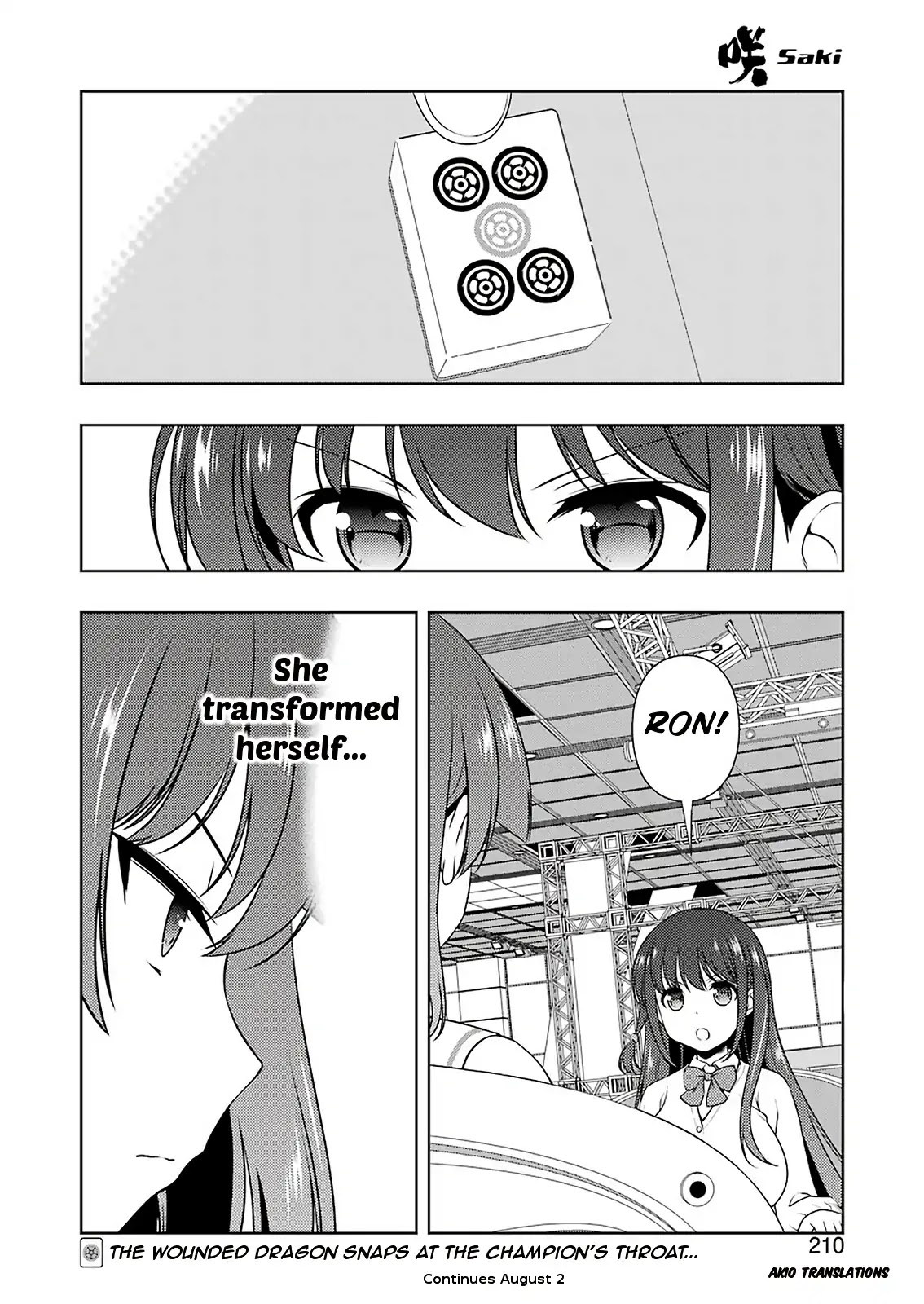 Saki Chapter 205 page 15 - Chapter 205: Evolution