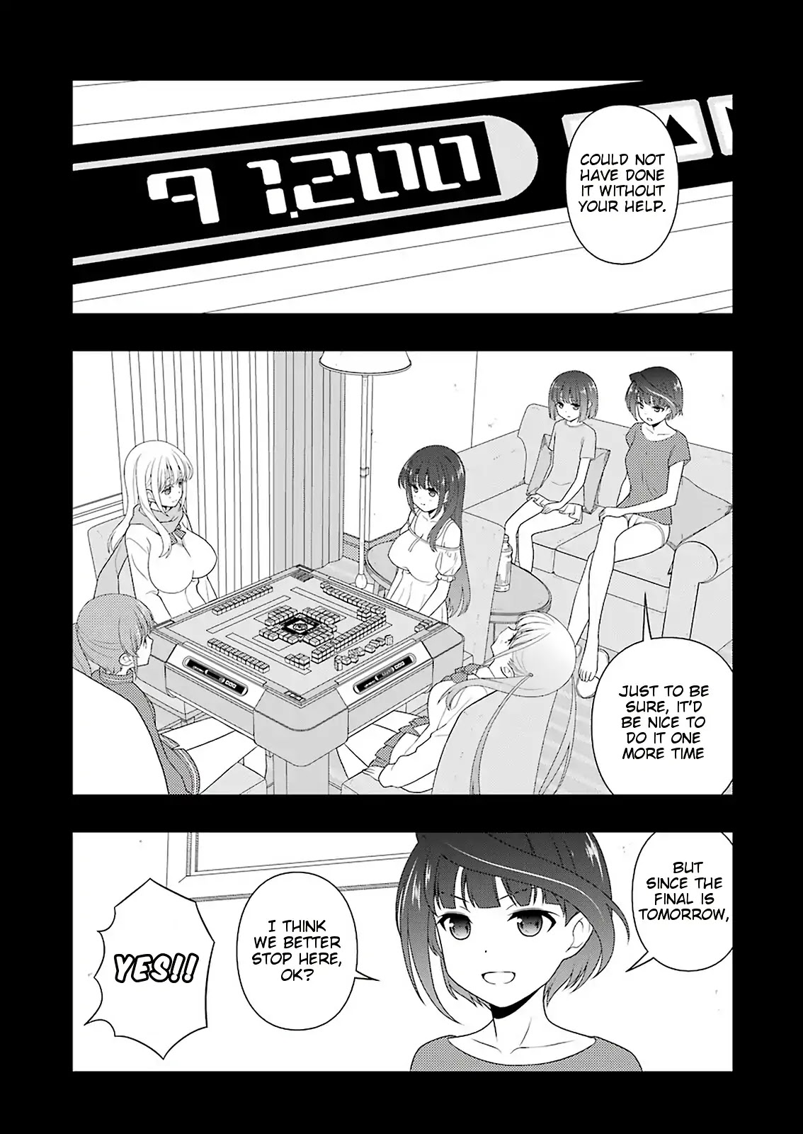 Saki Chapter 207 page 3 - Chapter 207: World-shaking