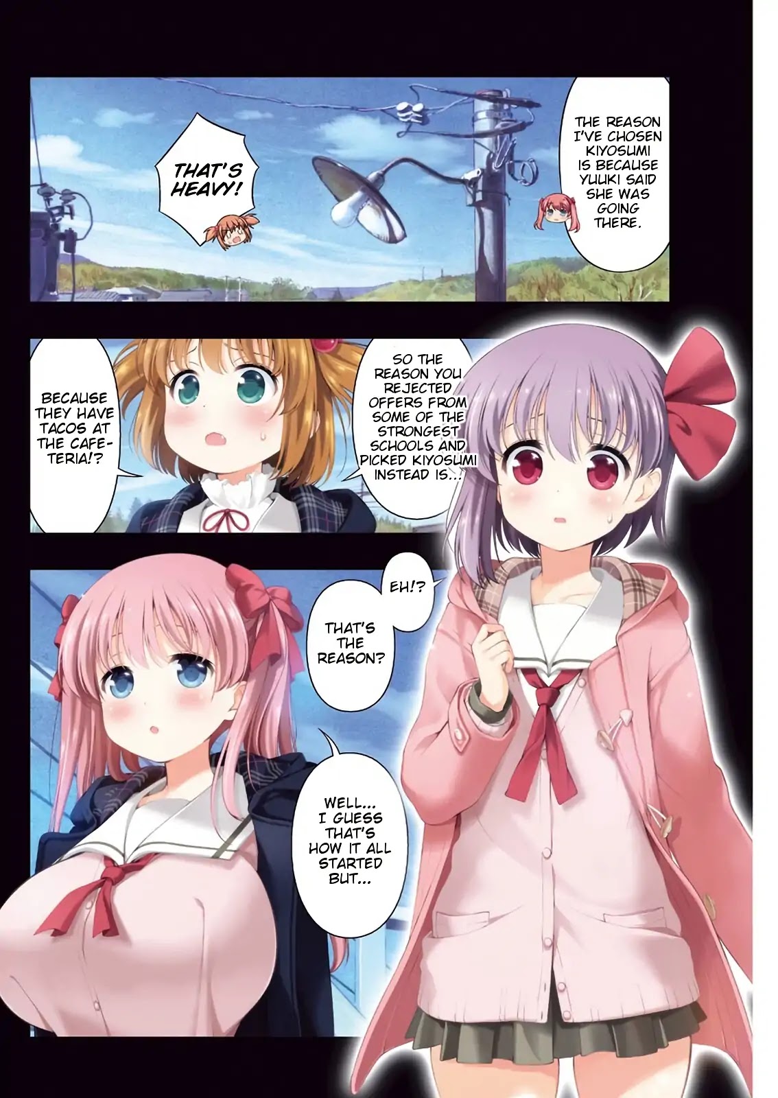 Saki Chapter 209 page 3 - Chapter 209: Reason