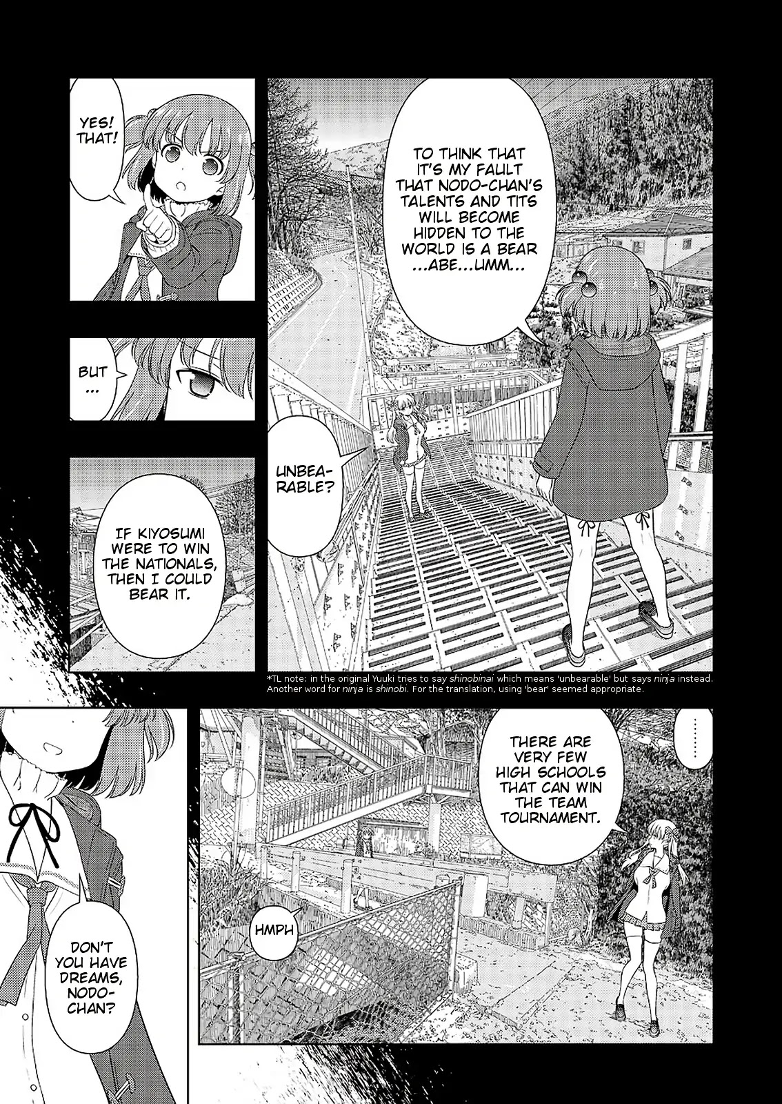 Saki Chapter 209 page 4 - Chapter 209: Reason
