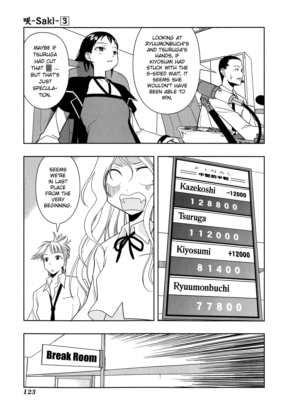 Saki Chapter 21 page 11 - Chapter 21: Ripped