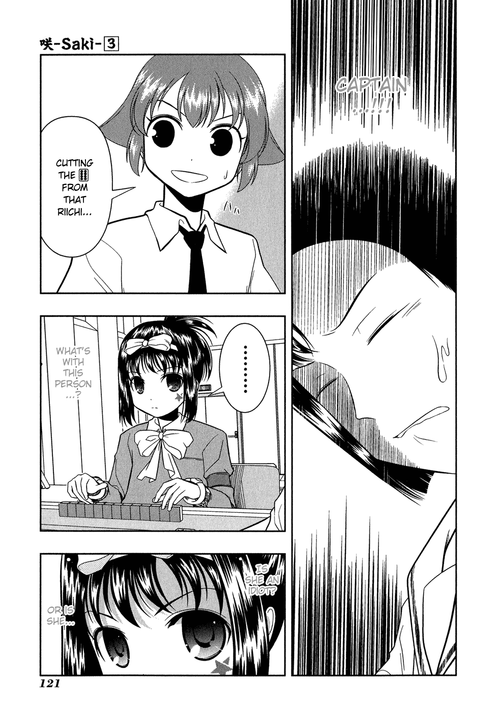 Saki Chapter 21 page 9 - Chapter 21: Ripped