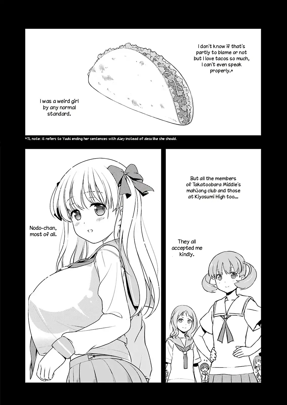 Saki Chapter 210 page 6 - Chapter 210: With All Her Strength
