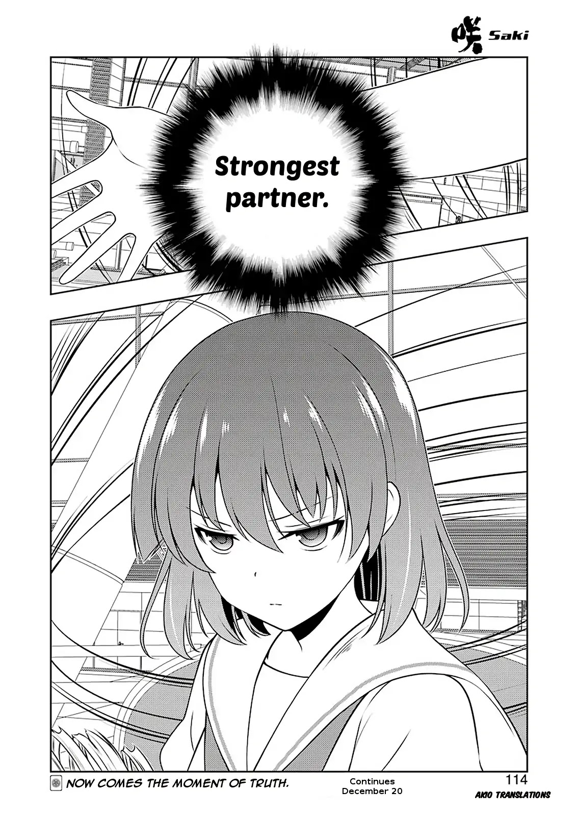 Saki Chapter 211 page 15 - Chapter 211: Partner