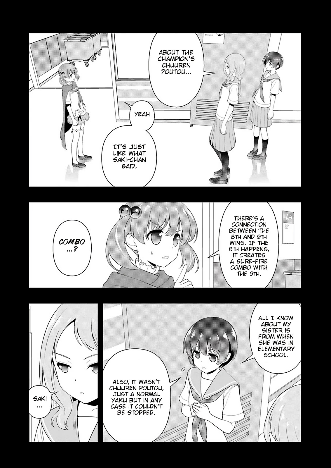 Saki Chapter 217 page 2 - Chapter 217: Combined Efforts