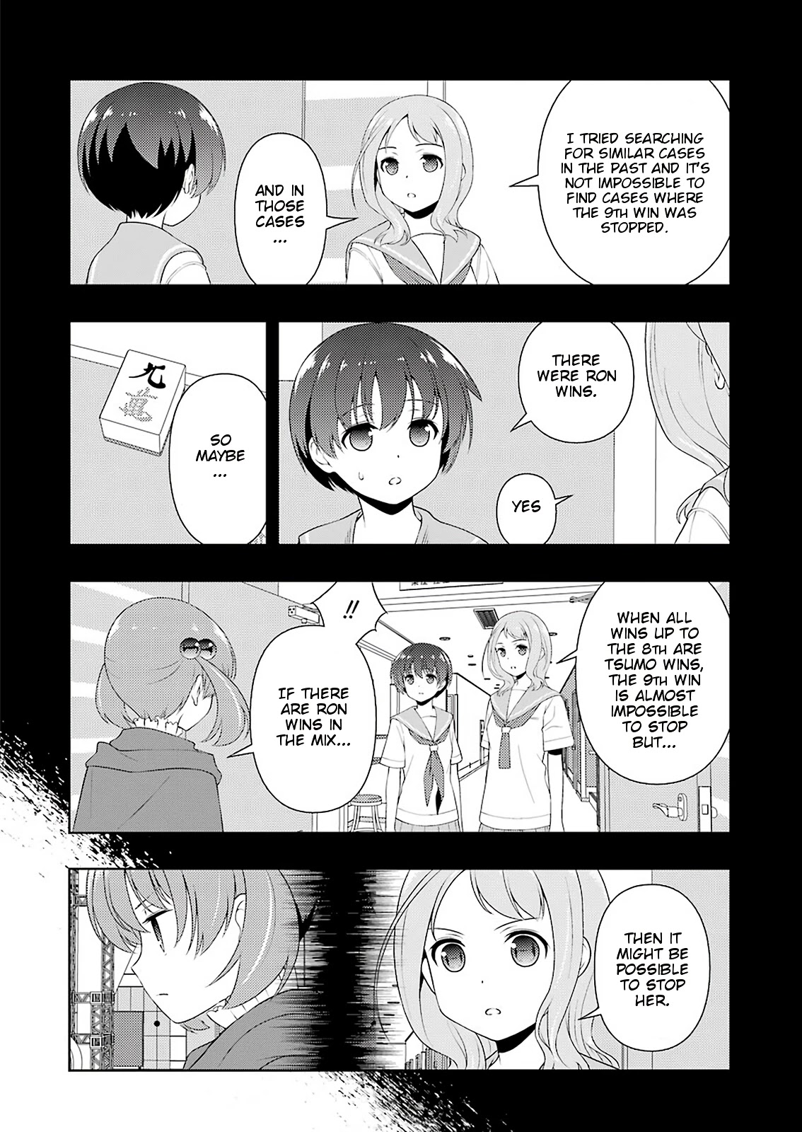Saki Chapter 217 page 4 - Chapter 217: Combined Efforts