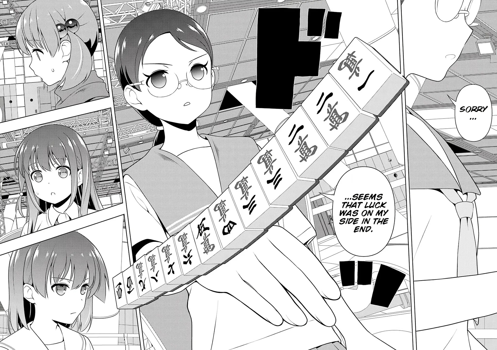 Saki Chapter 218 page 14 - Chapter 218: Unyielding