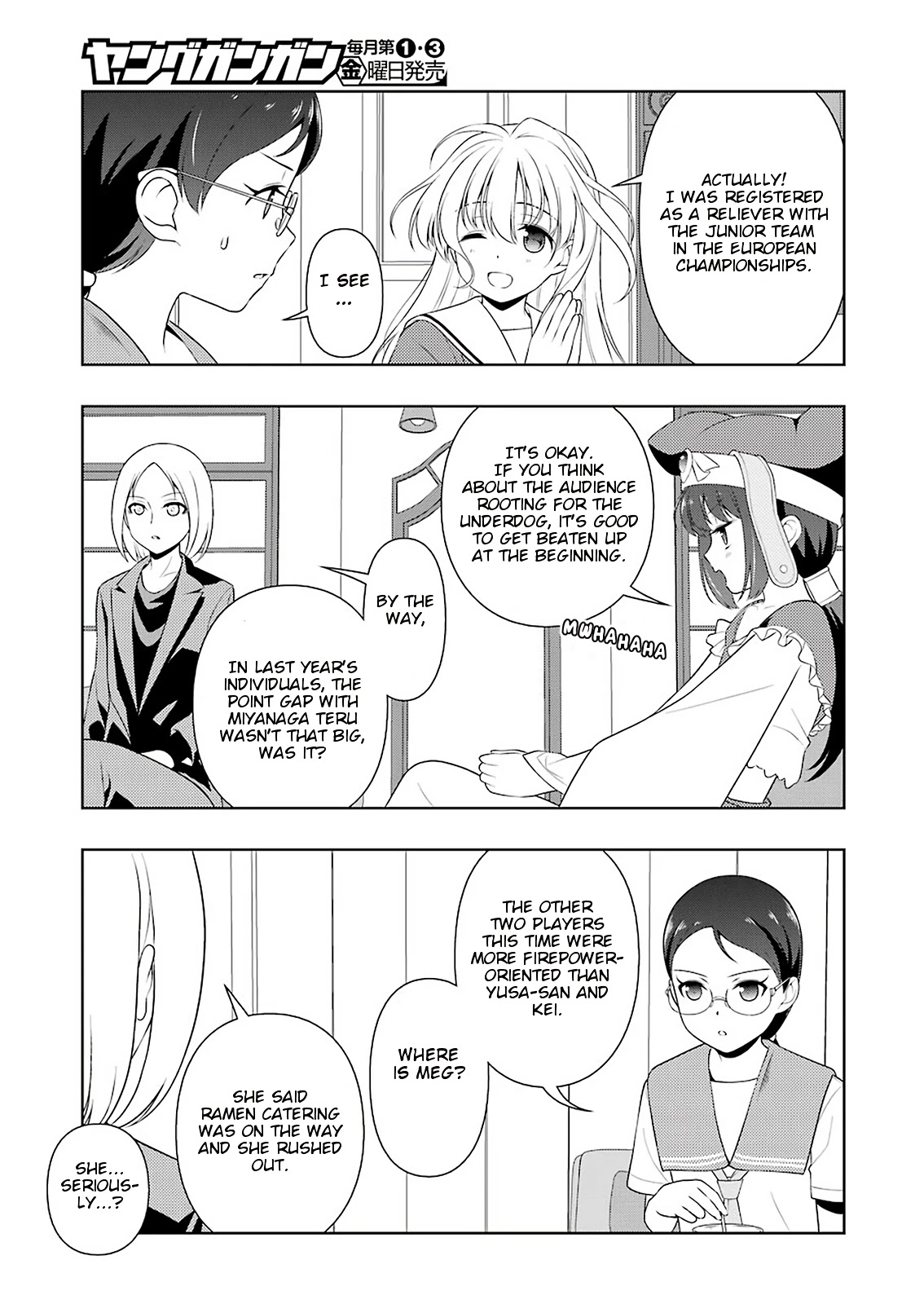 Saki Chapter 219 page 6 - Chapter 219: Returning to Tokyo