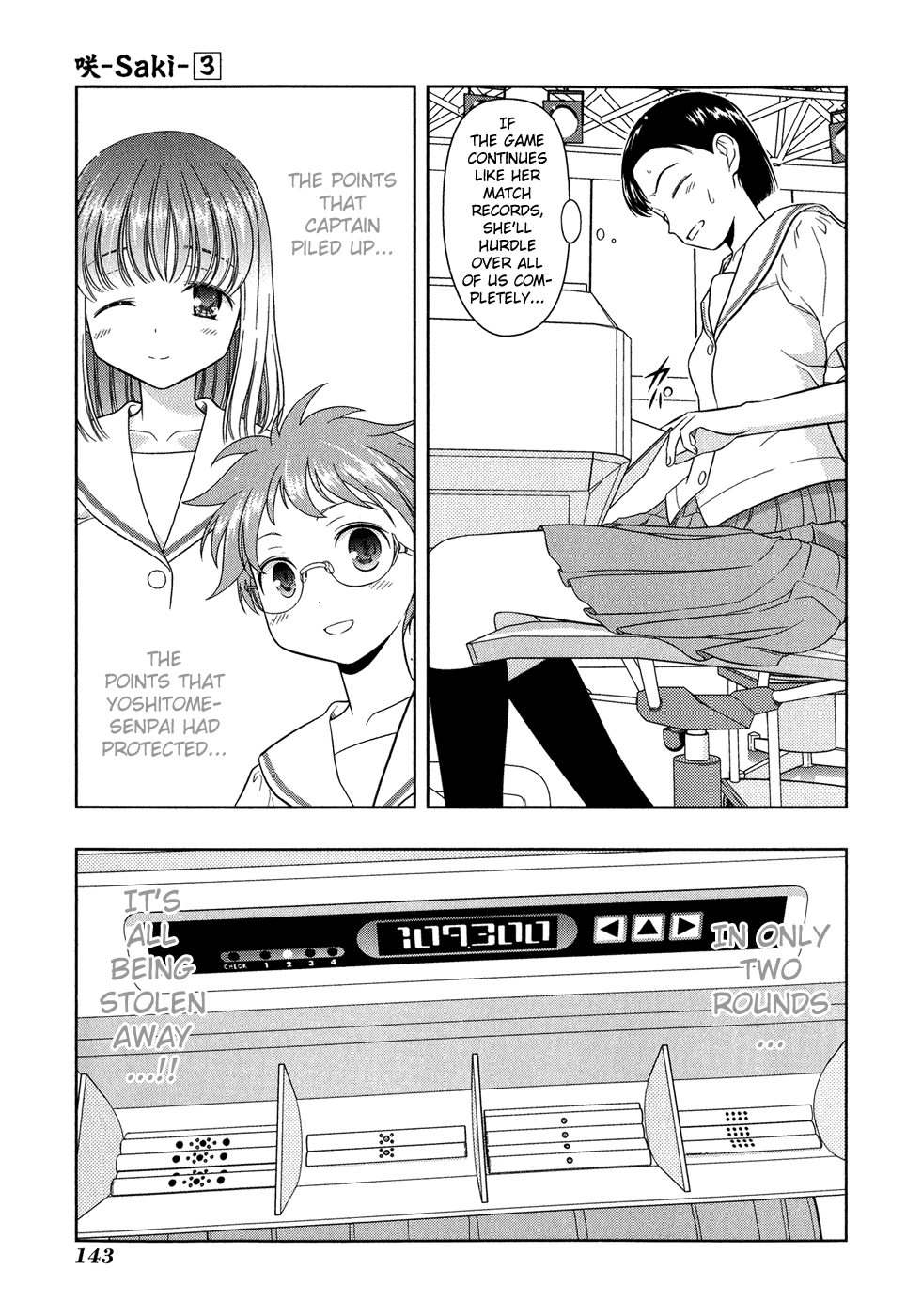 Saki Chapter 22 page 12 - Chapter 22: Sleight of Hand