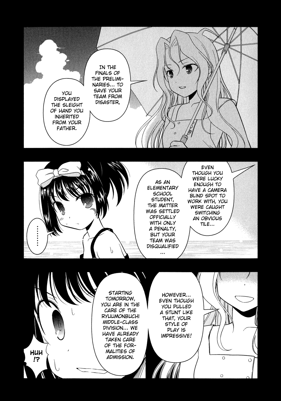Saki Chapter 22 page 20 - Chapter 22: Sleight of Hand