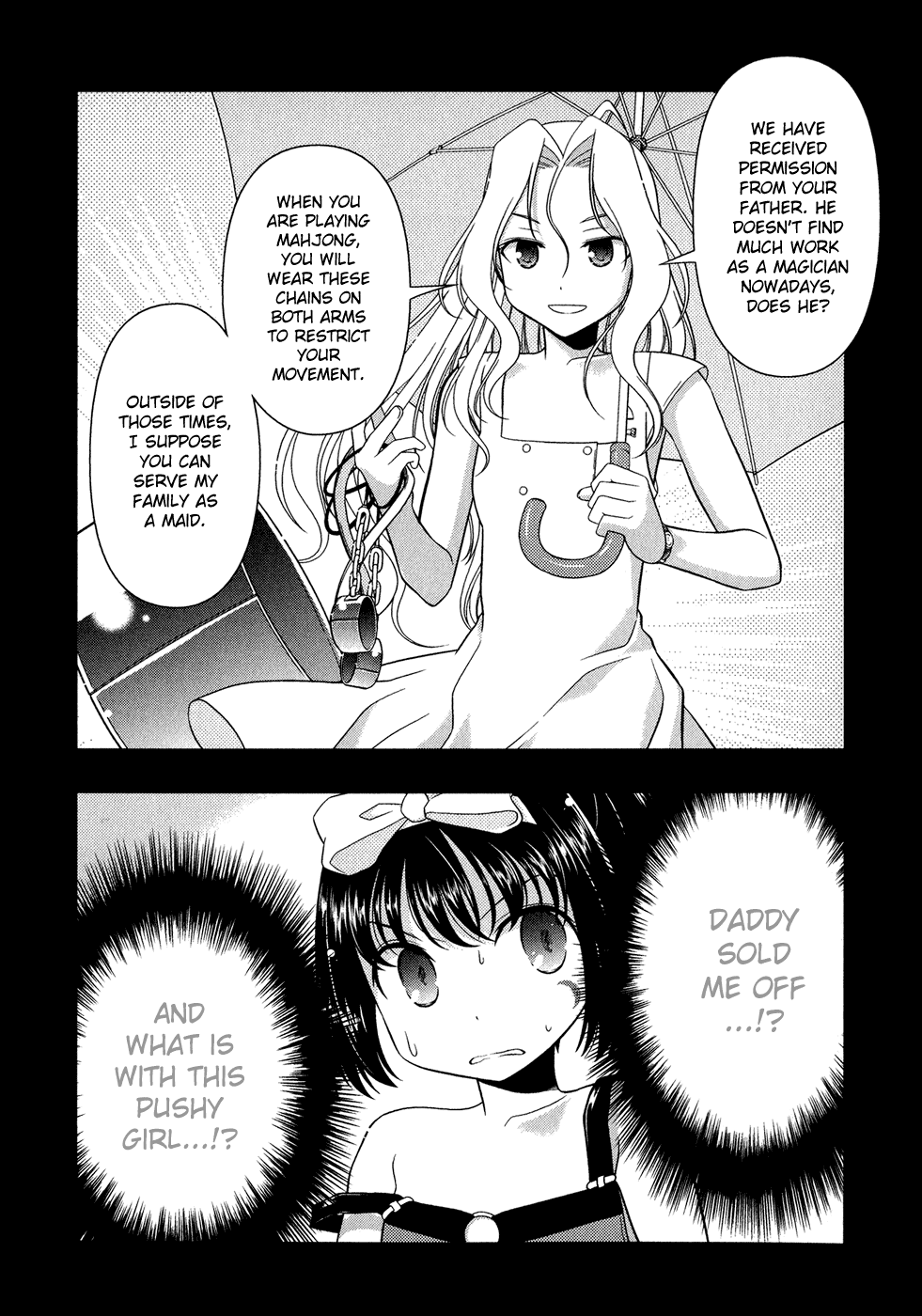 Saki Chapter 22 page 21 - Chapter 22: Sleight of Hand
