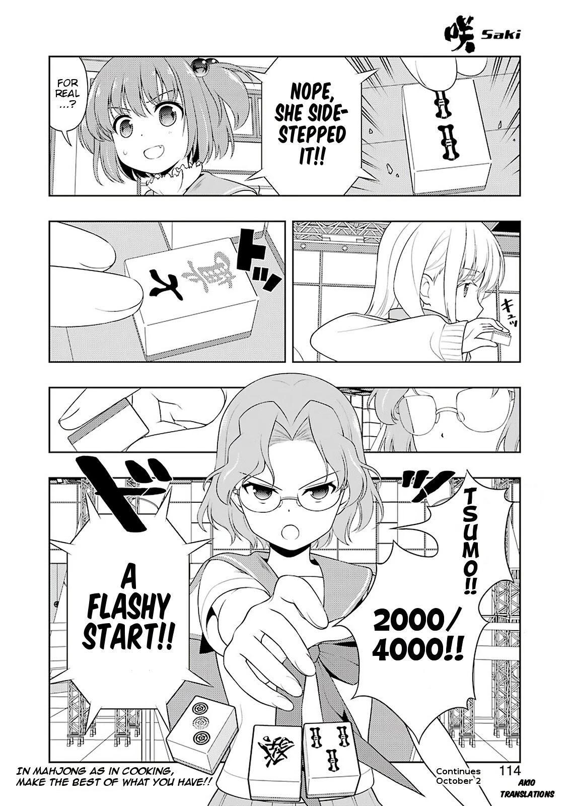 Saki Chapter 223 page 16 - Chapter 223: Cooking