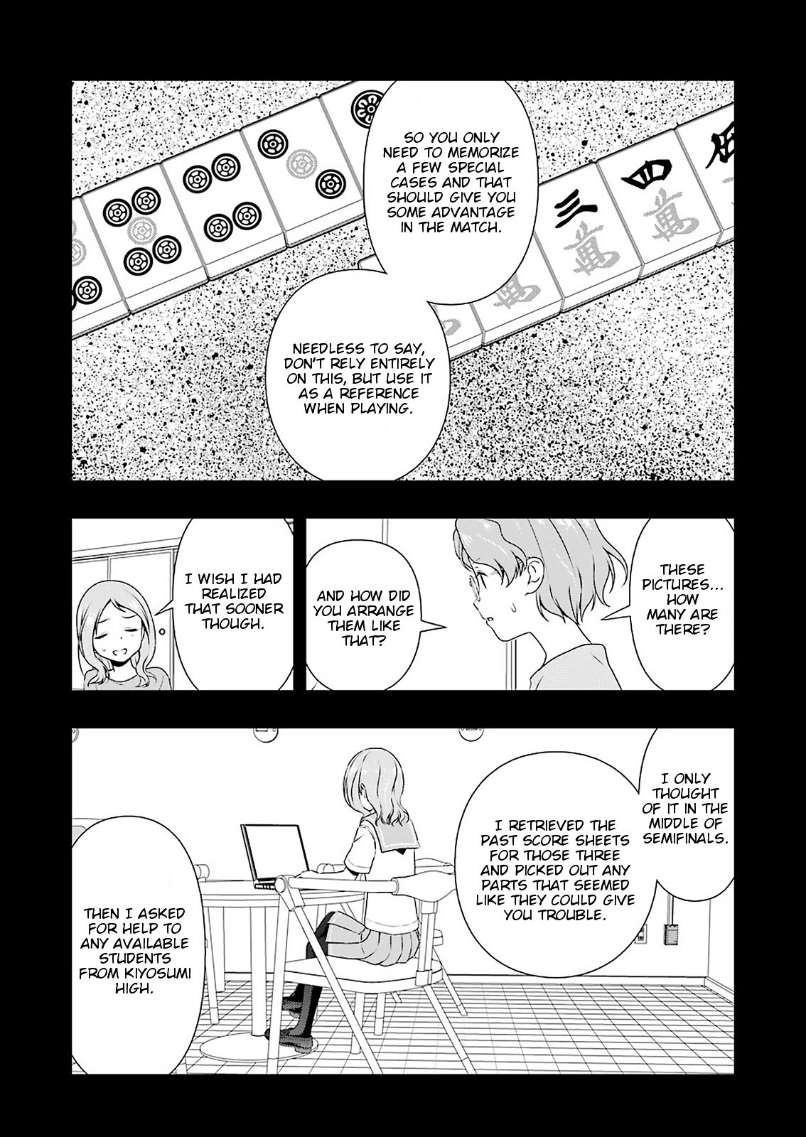 Saki Chapter 224 page 14 - Chapter 224: Cumulative Effect