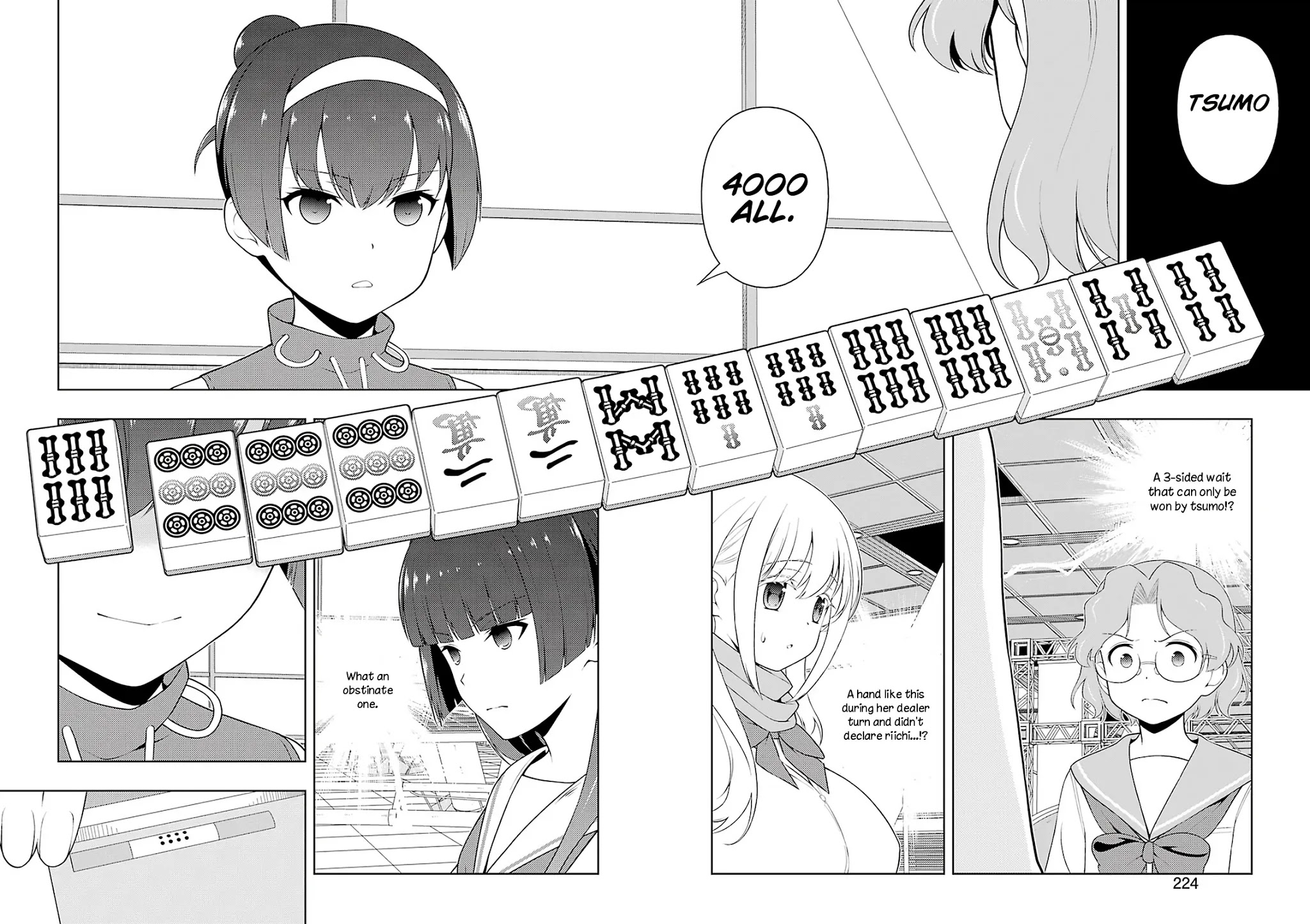 Saki Chapter 227 page 6 - Chapter 227: Raging Waves