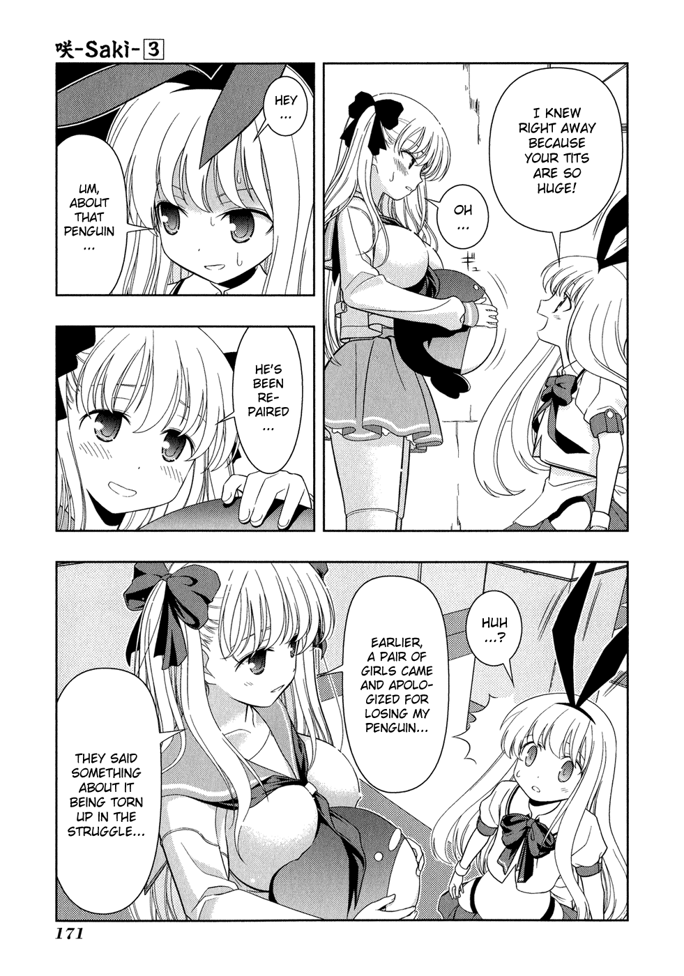 Saki Chapter 23 page 18 - Chapter 23: Pursuit