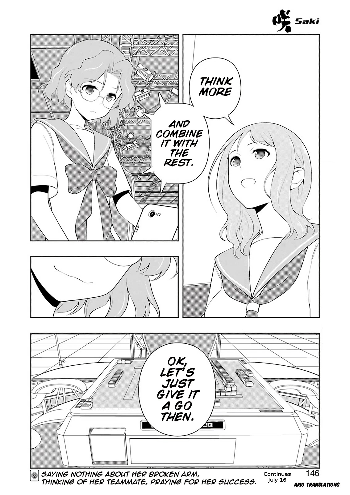 Saki Chapter 233 page 15 - Chapter 233
