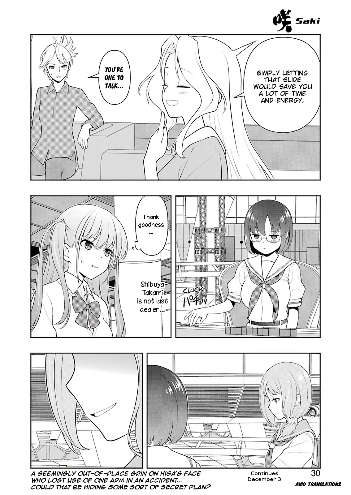 Saki Chapter 237 page 14 - Chapter 237: One Arm