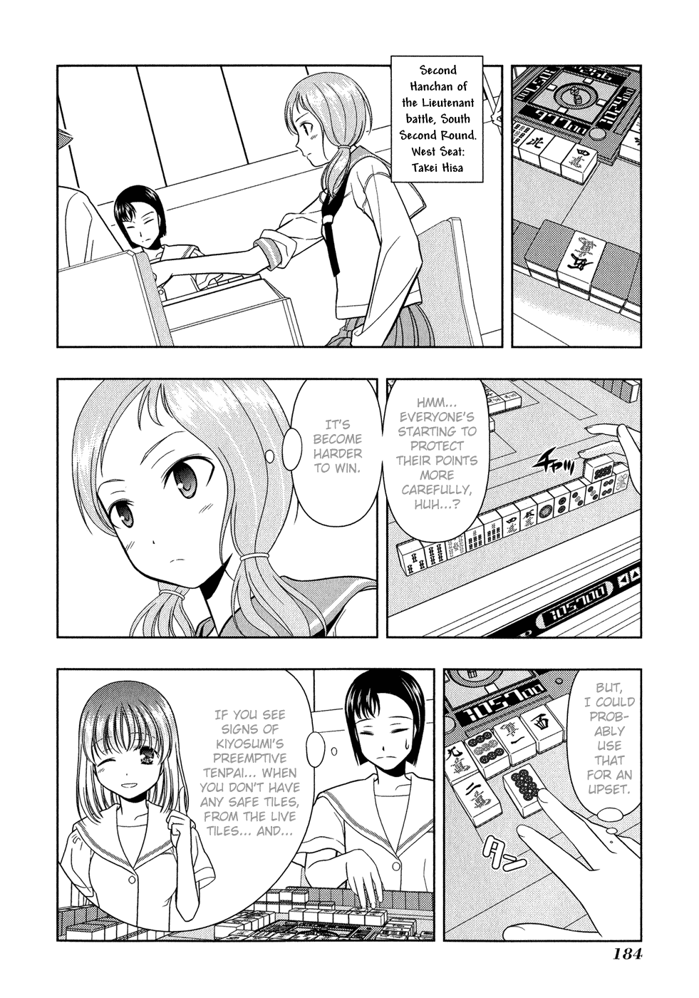 Saki Chapter 24 page 11 - Chapter 24: Change-Up