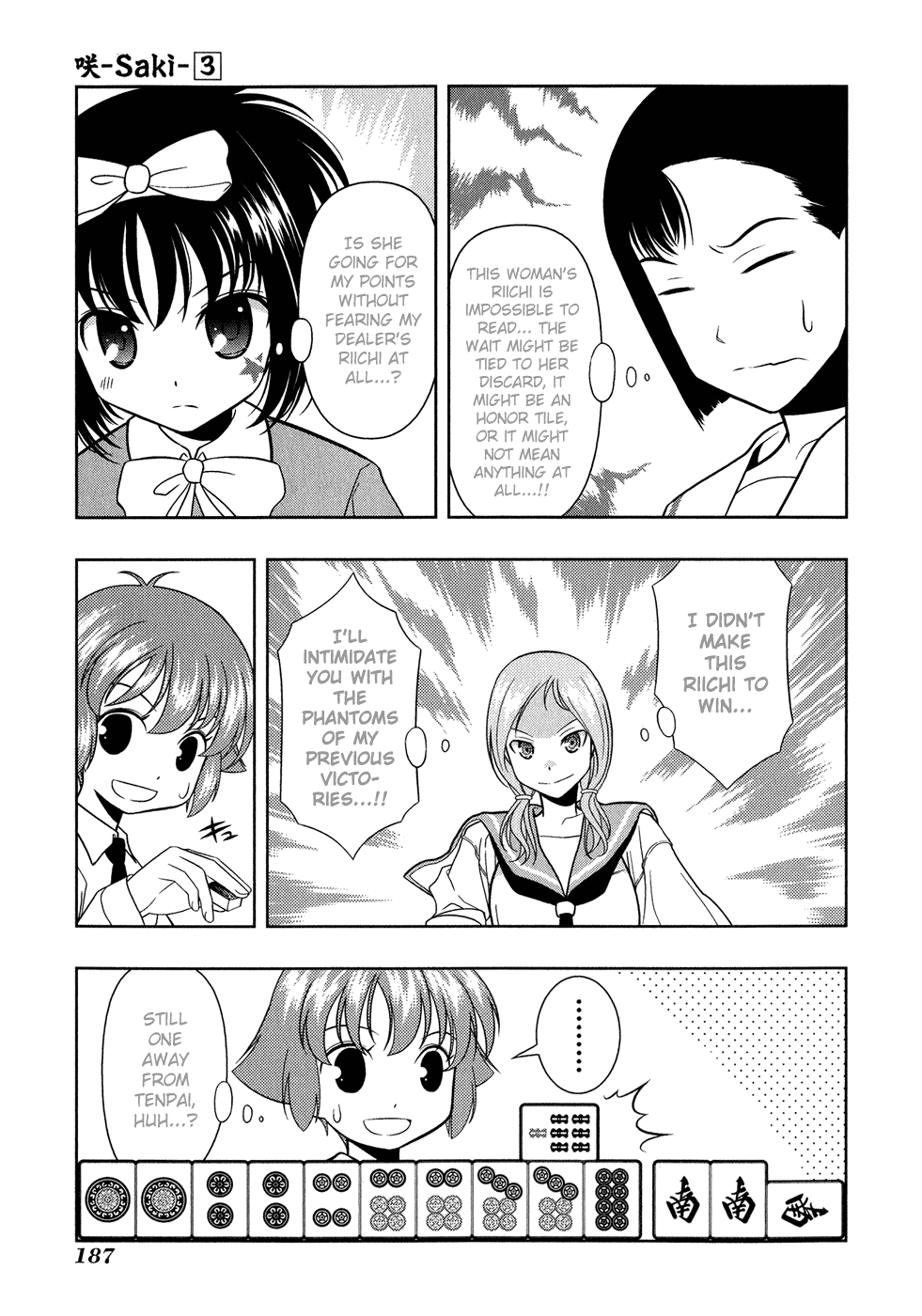 Saki Chapter 24 page 14 - Chapter 24: Change-Up