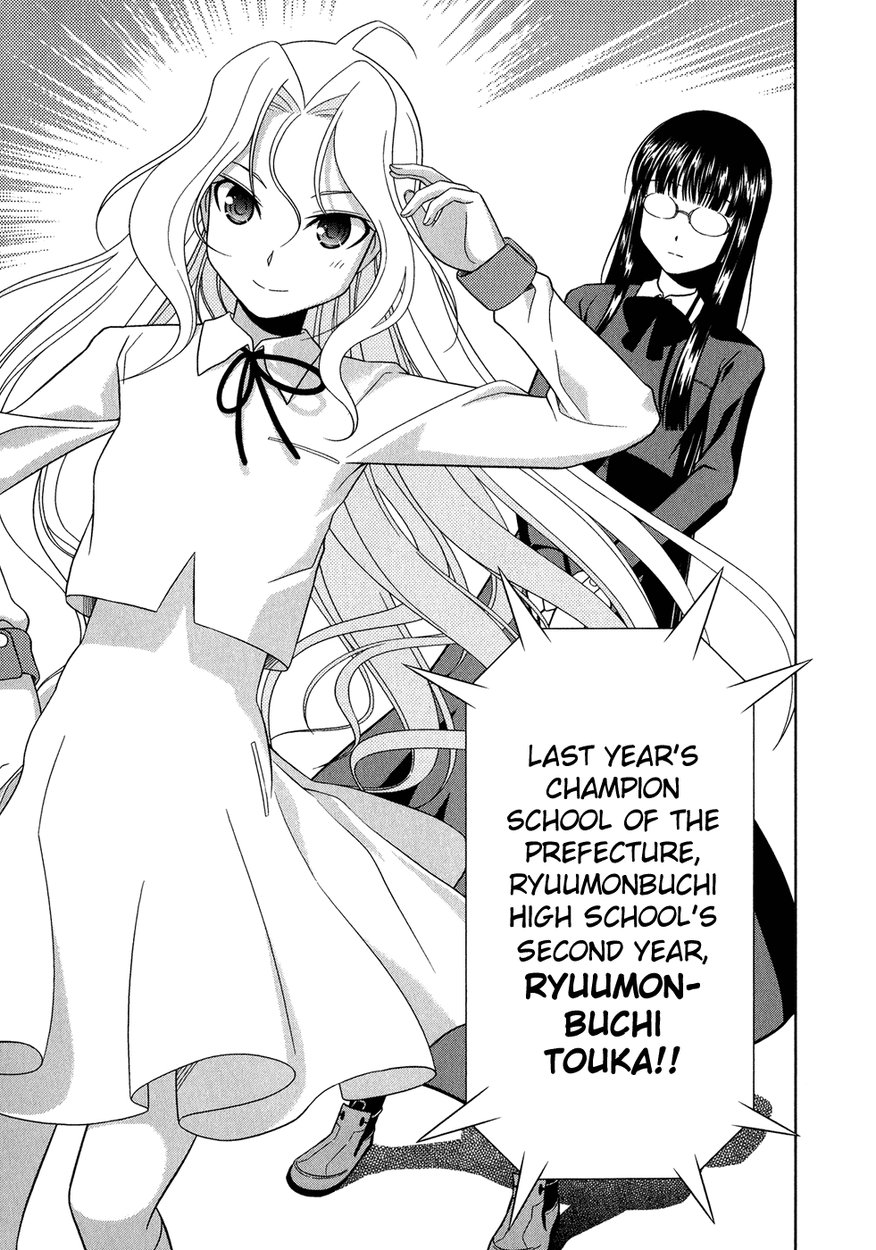 Saki Chapter 24 page 22 - Chapter 24: Change-Up