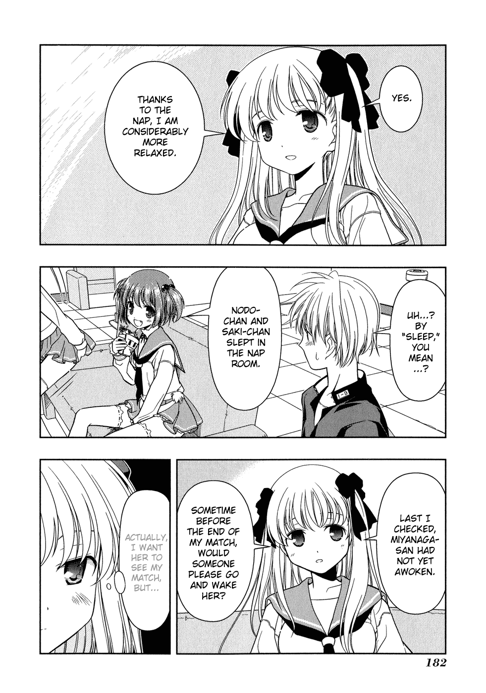 Saki Chapter 24 page 9 - Chapter 24: Change-Up
