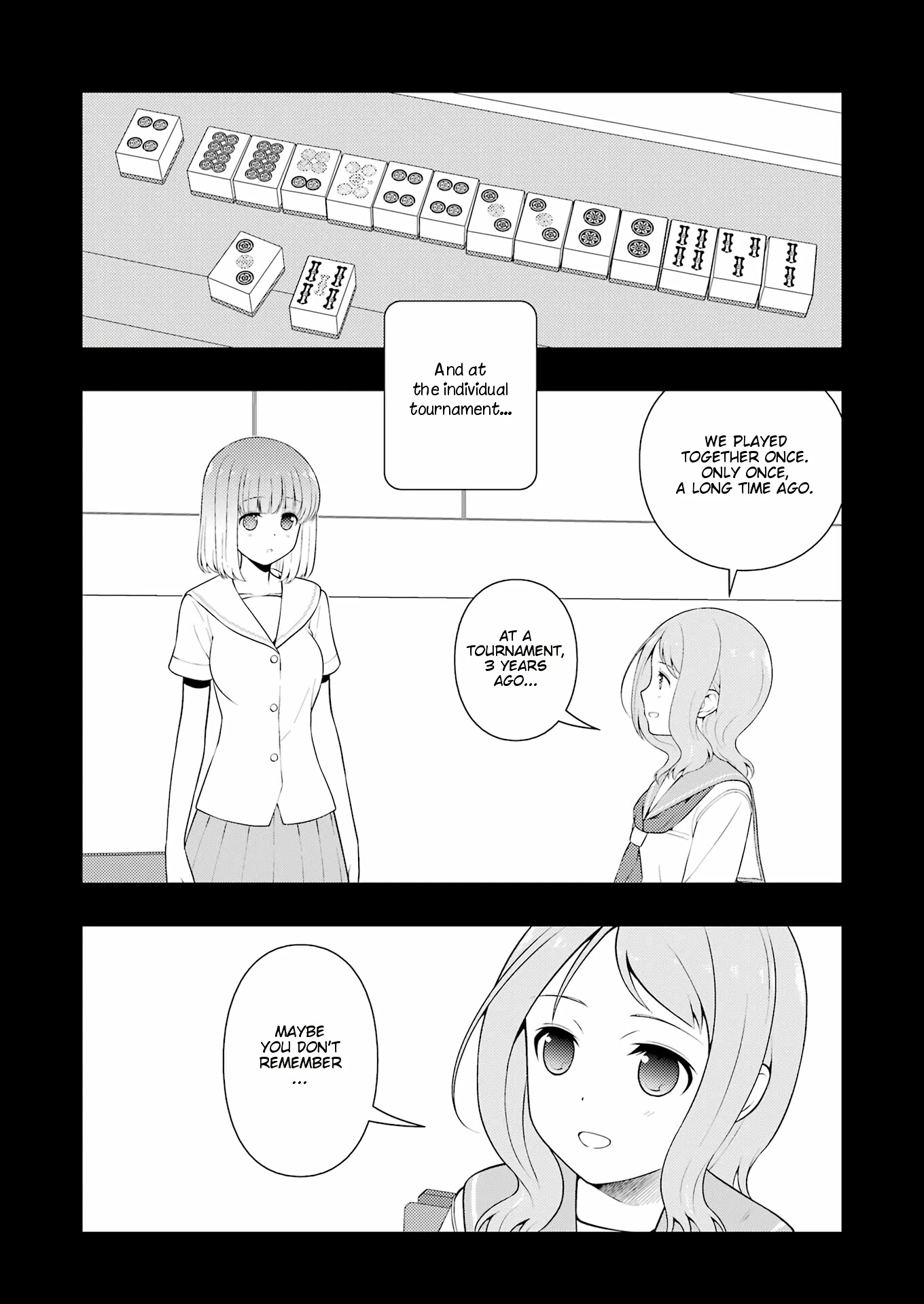 Saki Chapter 242 page 3 - Chapter 242: Kindred Spirit