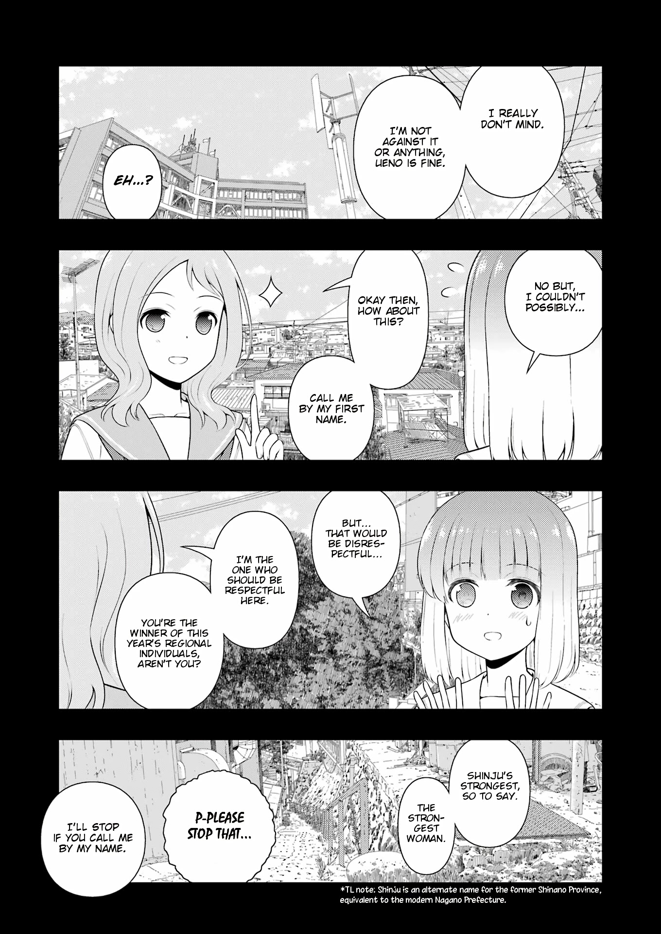 Saki Chapter 242 page 6 - Chapter 242: Kindred Spirit