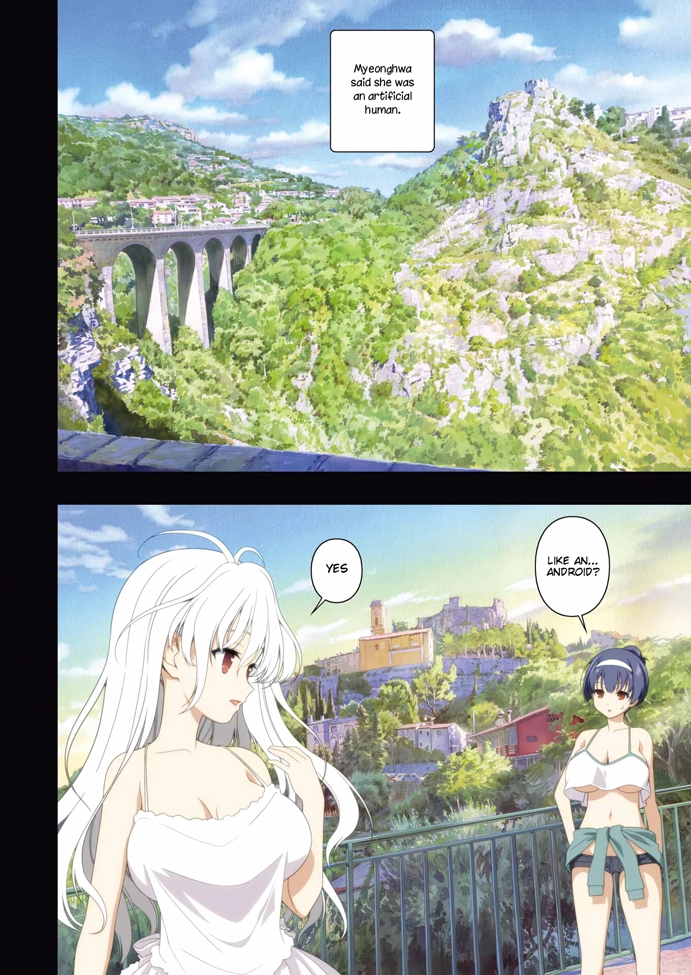 Saki Chapter 245 page 3 - Chapter 245: Made by Nature