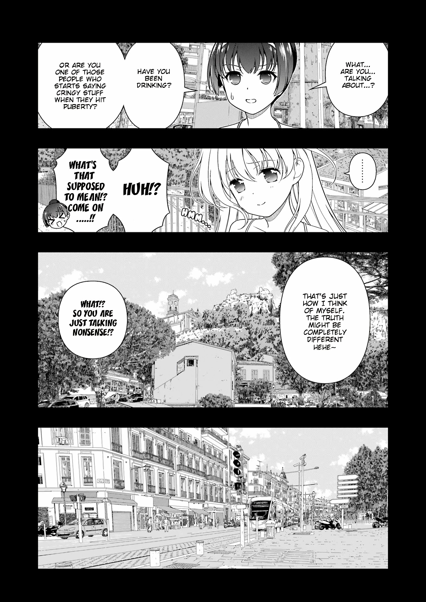 Saki Chapter 245 page 4 - Chapter 245: Made by Nature