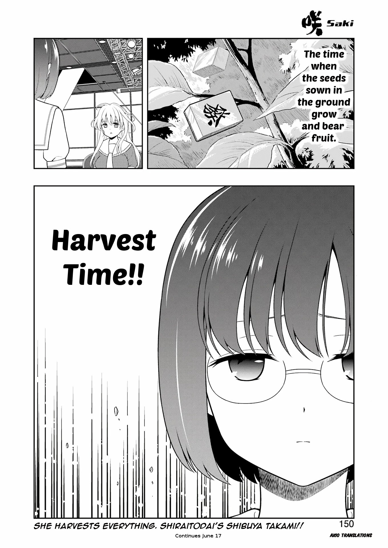 Saki Chapter 246 page 14 - Chapter 246: Mother