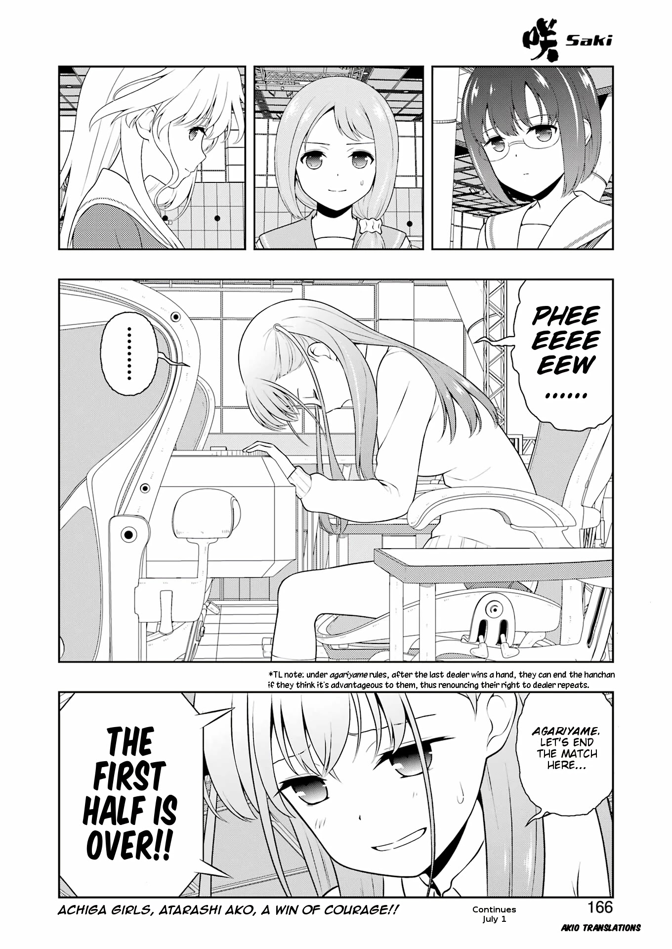Saki Chapter 247 page 14 - Chapter 247: Harvest