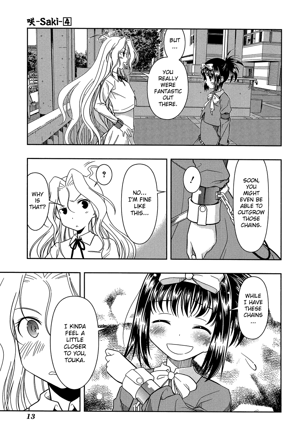 Saki Chapter 25 page 16 - Chapter 25: Friend