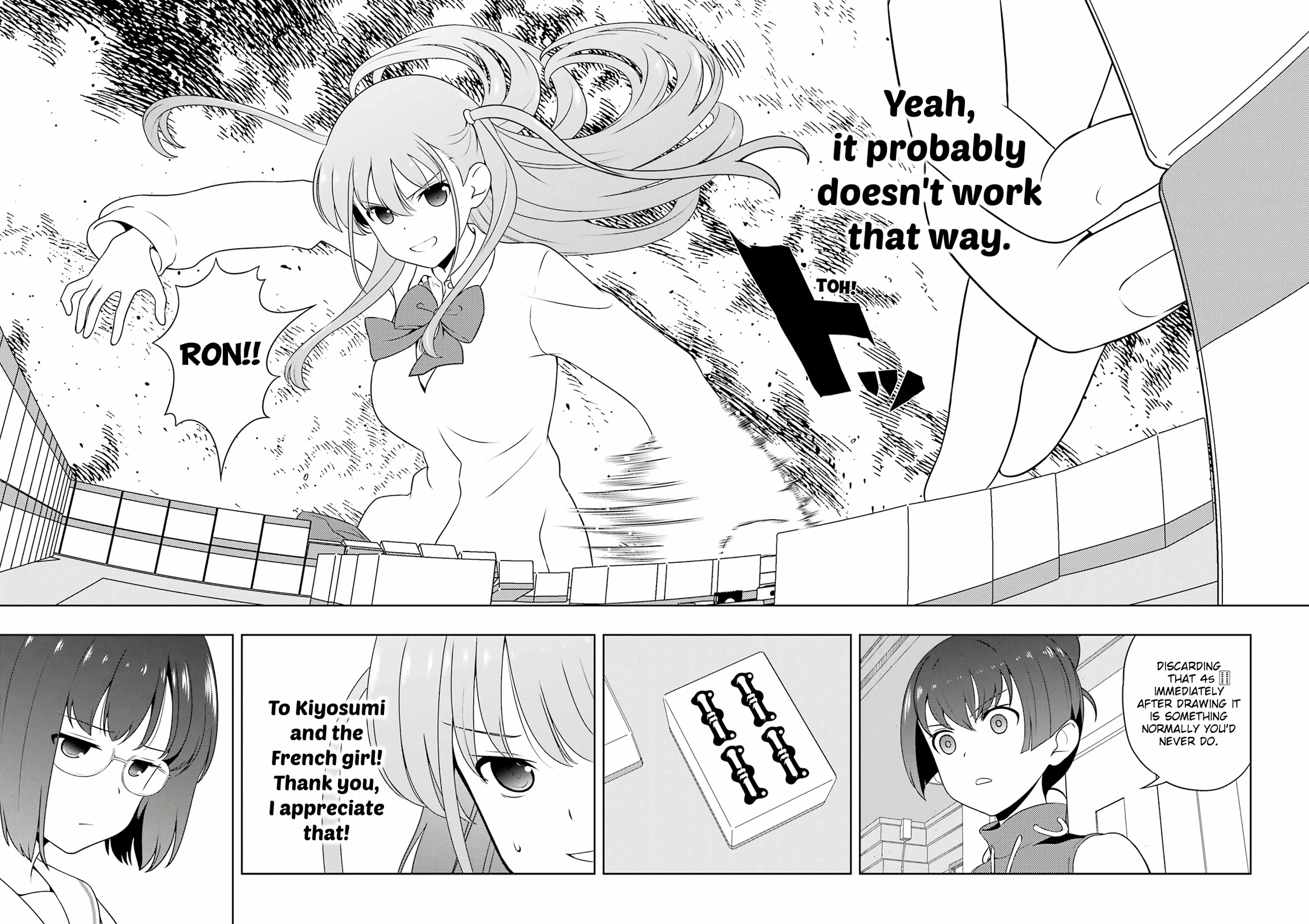 Saki Chapter 250 page 9 - Chapter 250: Intense Pain