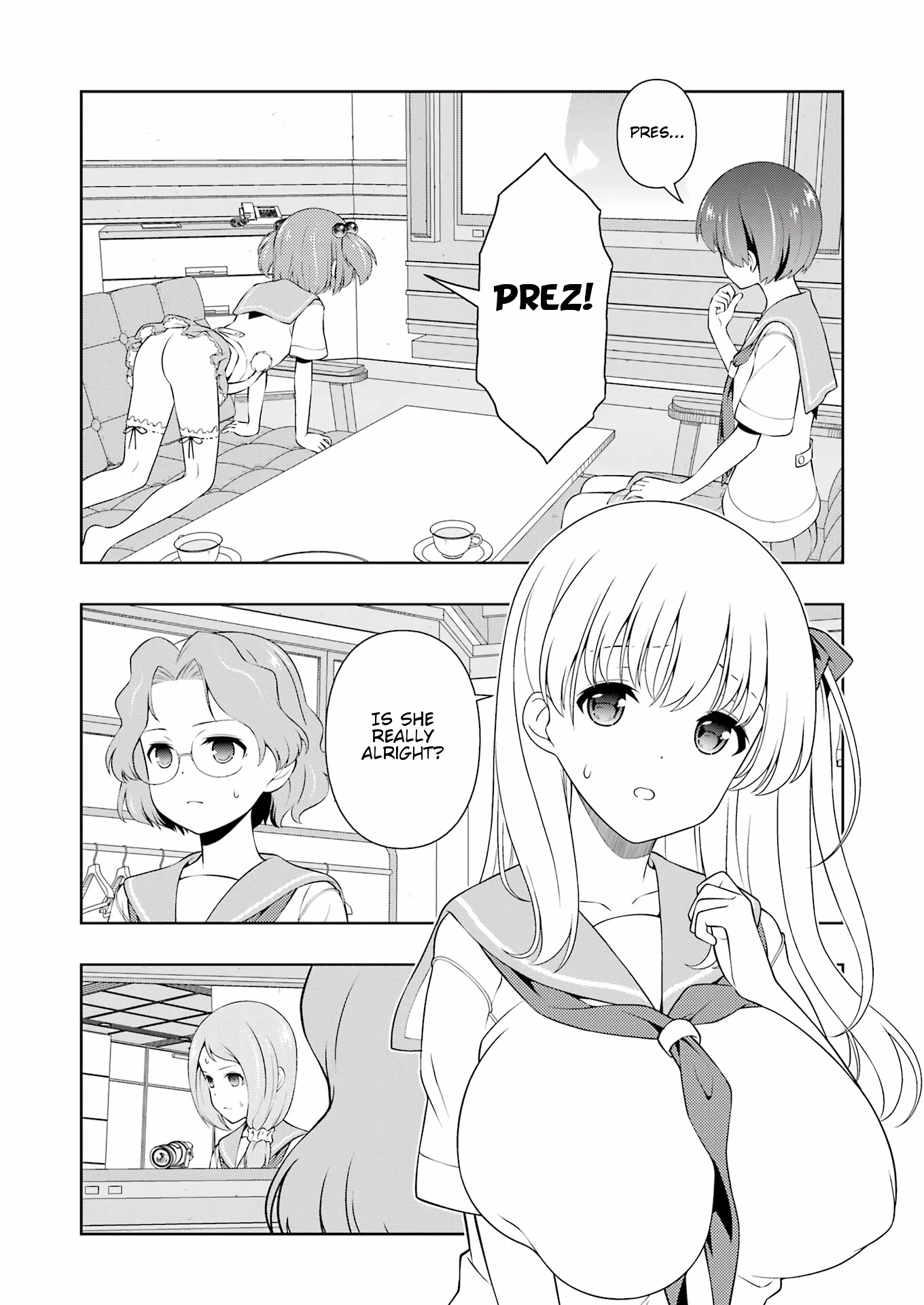 Saki Chapter 252 page 8 - Chapter 252: High Speed