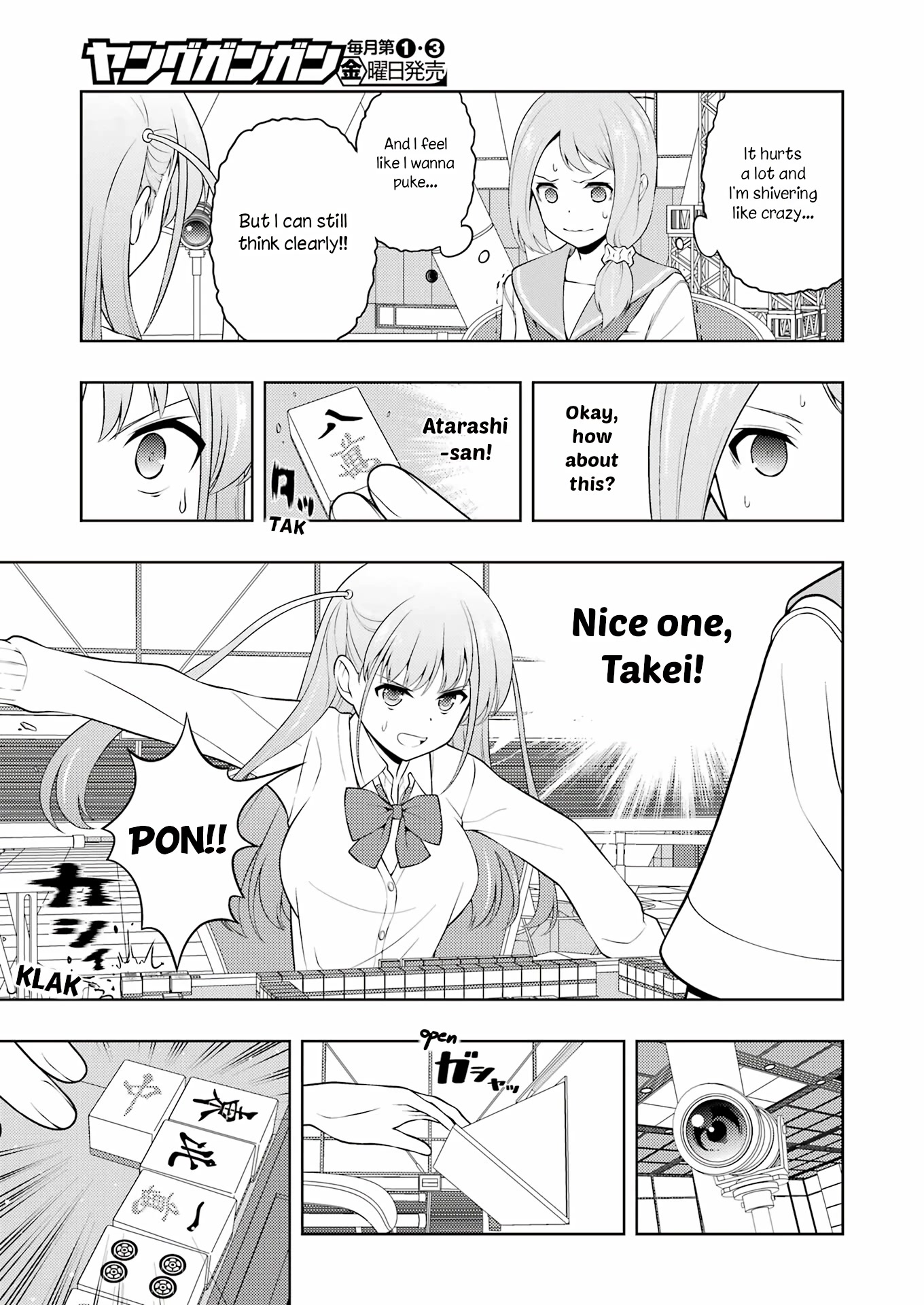Saki Chapter 255 page 11 - Chapter 255: Offense and Defense