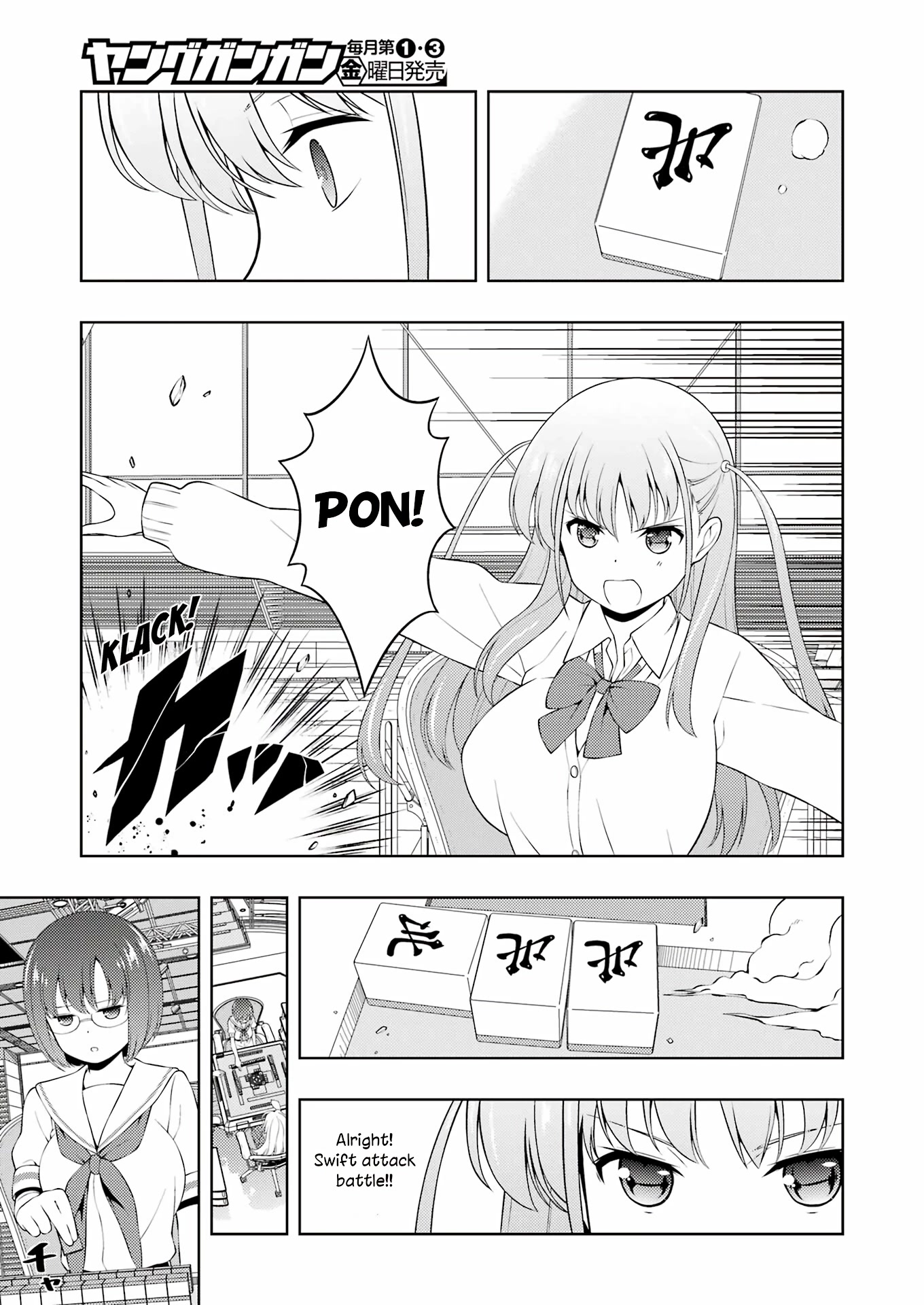 Saki Chapter 255 page 7 - Chapter 255: Offense and Defense