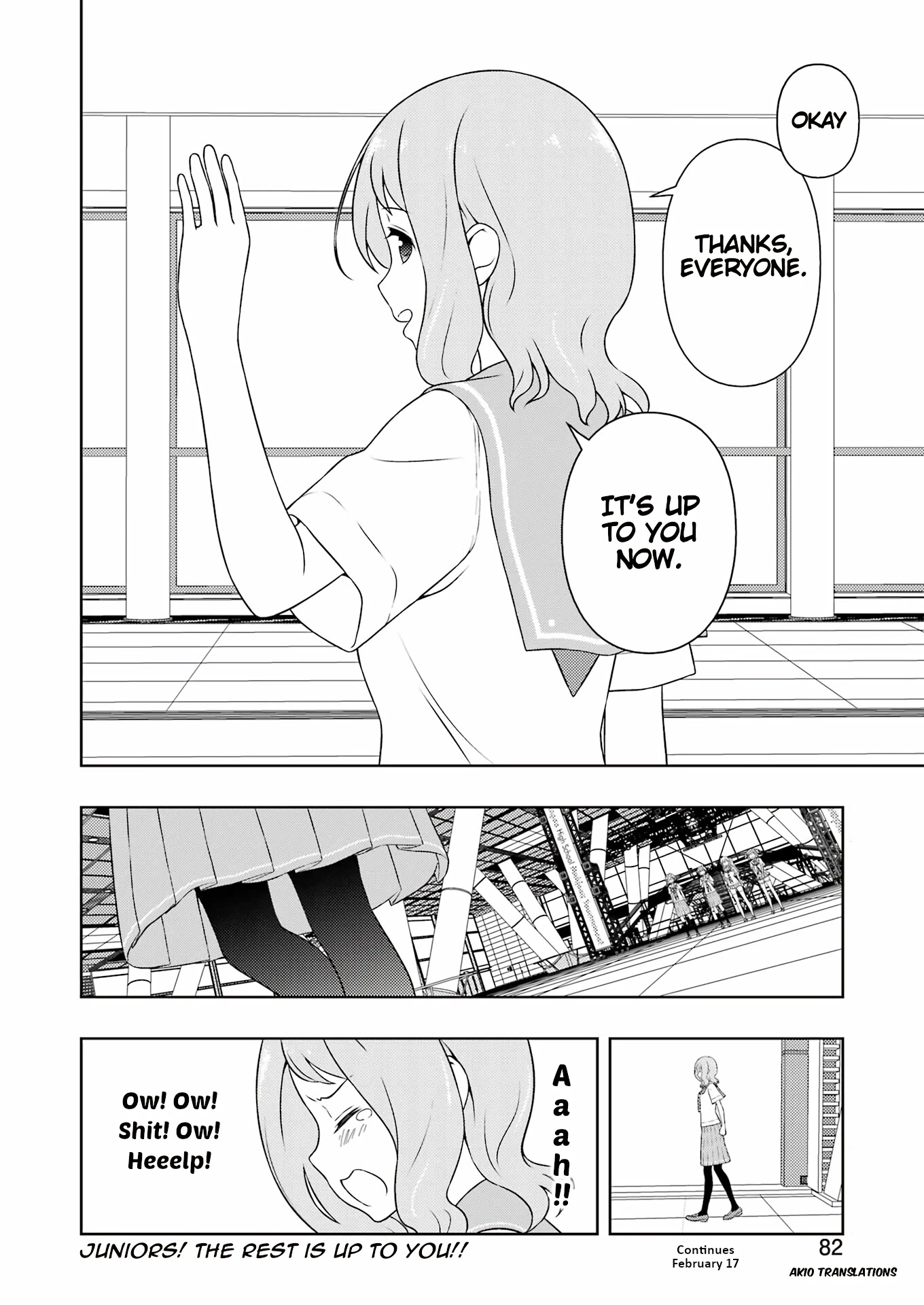 Saki Chapter 256 page 15 - Chapter 256: Hospitalization