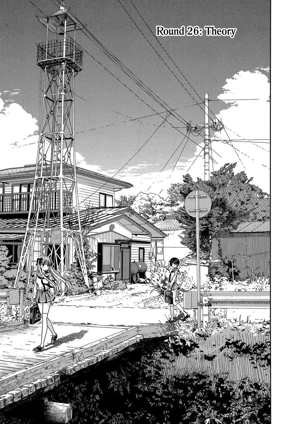 Saki Chapter 26 page 1 - Chapter 26: Theory