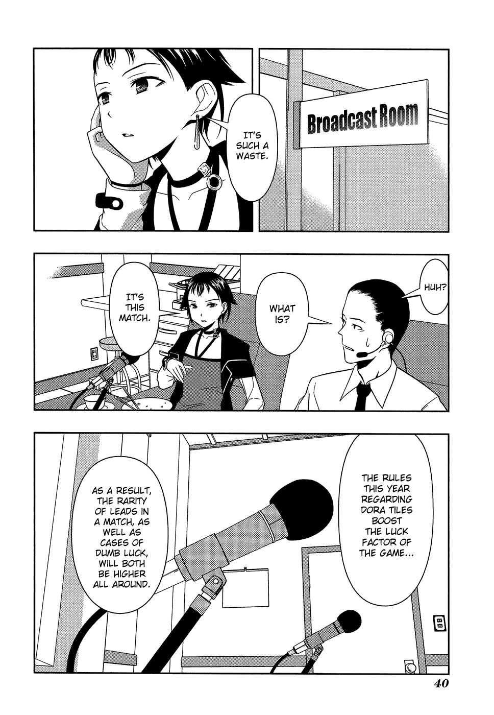 Saki Chapter 26 page 11 - Chapter 26: Theory